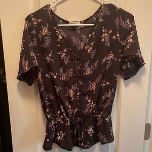 Sienna sky blouse